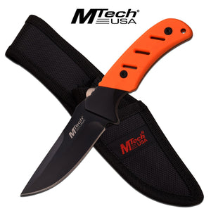 Orange Skinning Knife