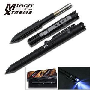 Self Defense Pen w/ LED Flashlight